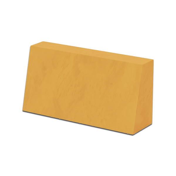 Skrå ryghynde på mål i velour - Honey - S6022..