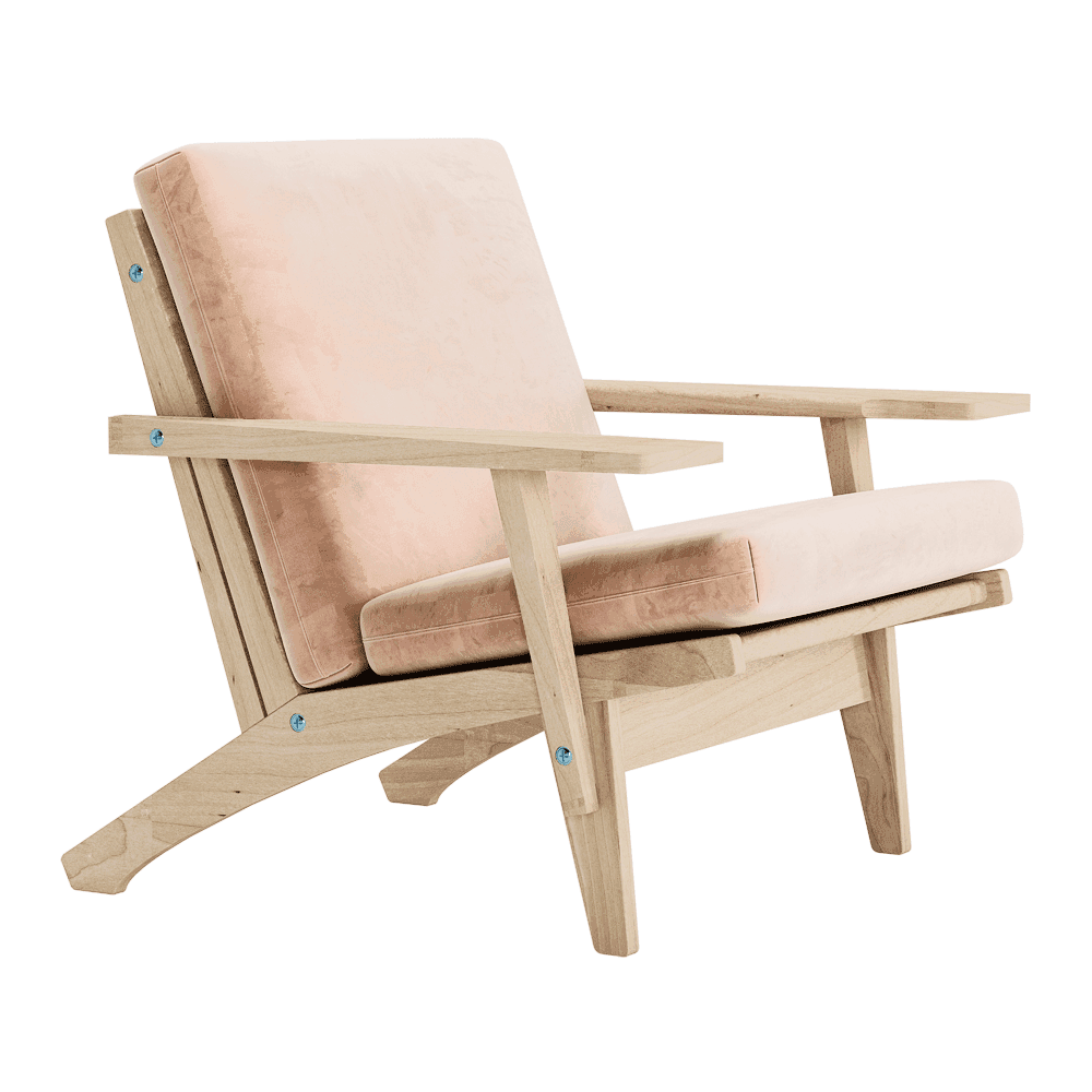 Hyndesæt til Wegner GE 370 i velour