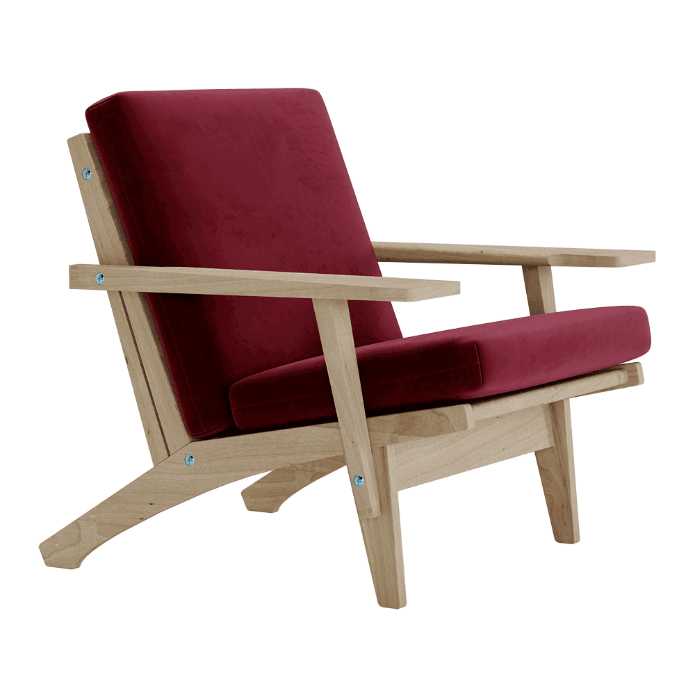 Hyndesæt til Wegner GE 370 i velour