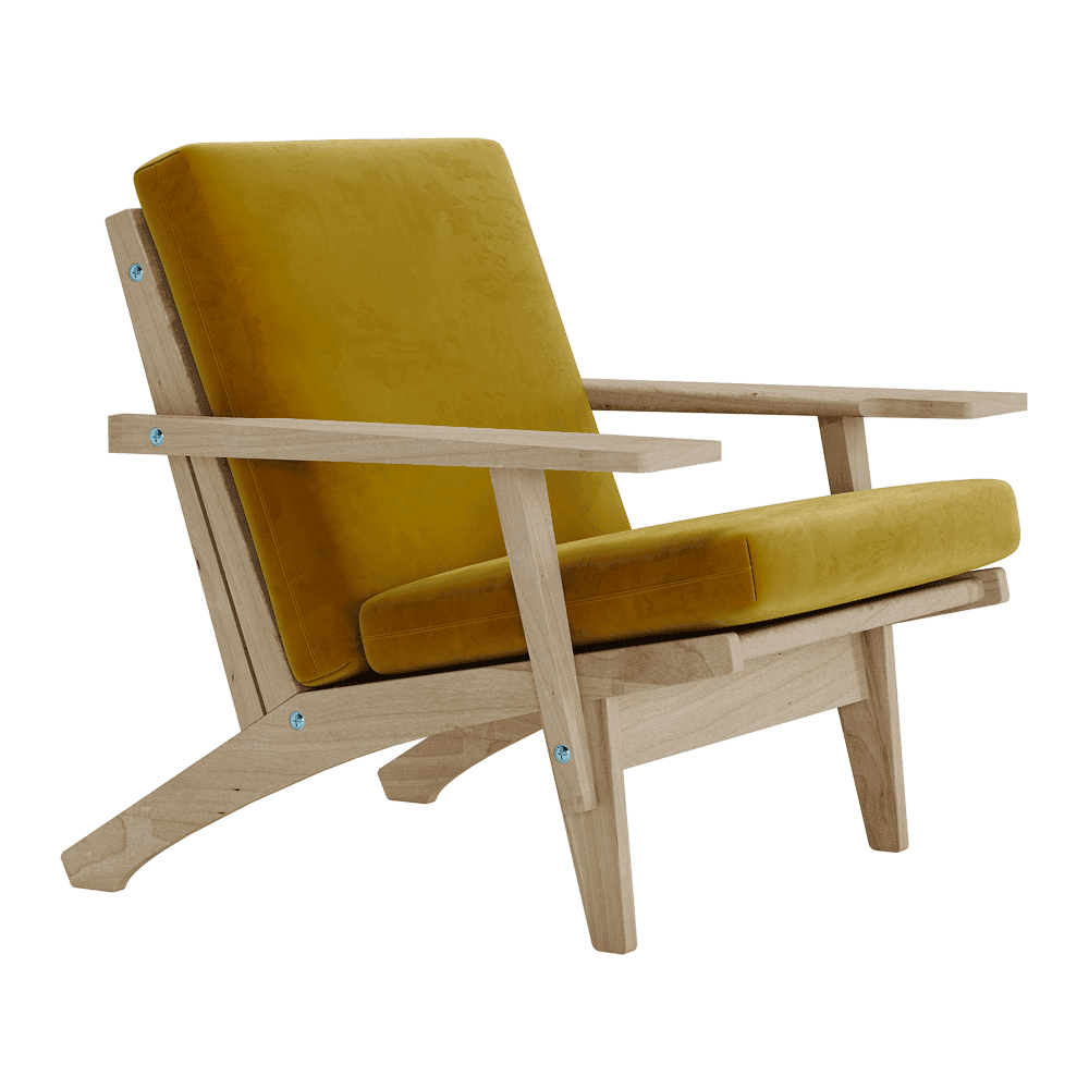 Hyndesæt til Wegner GE 370 i velour