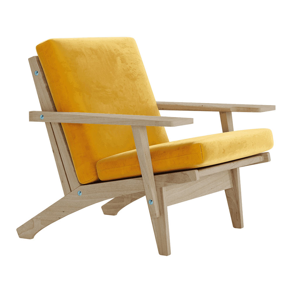Hyndesæt til Wegner GE 370 i velour