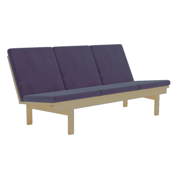 Hyndesæt til Wegner GE 240/290 i velour - Velour - Grape - S6007.
