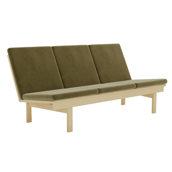 Hyndesæt til Wegner GE 240/290 i velour - Velour - Mushroom - S6011.