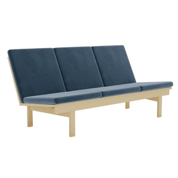 Hyndesæt til Wegner GE 240/290 i velour - Velour - Greenness - S6016.