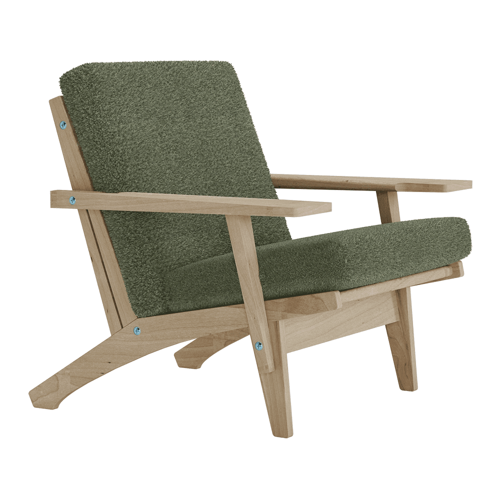Hyndesæt til Wegner GE 370 i bouclé