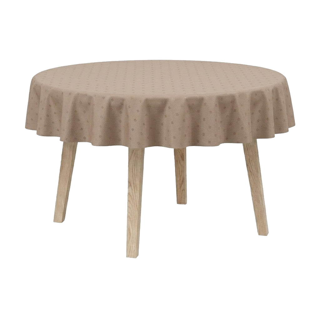 Rund dug i egyptisk damask