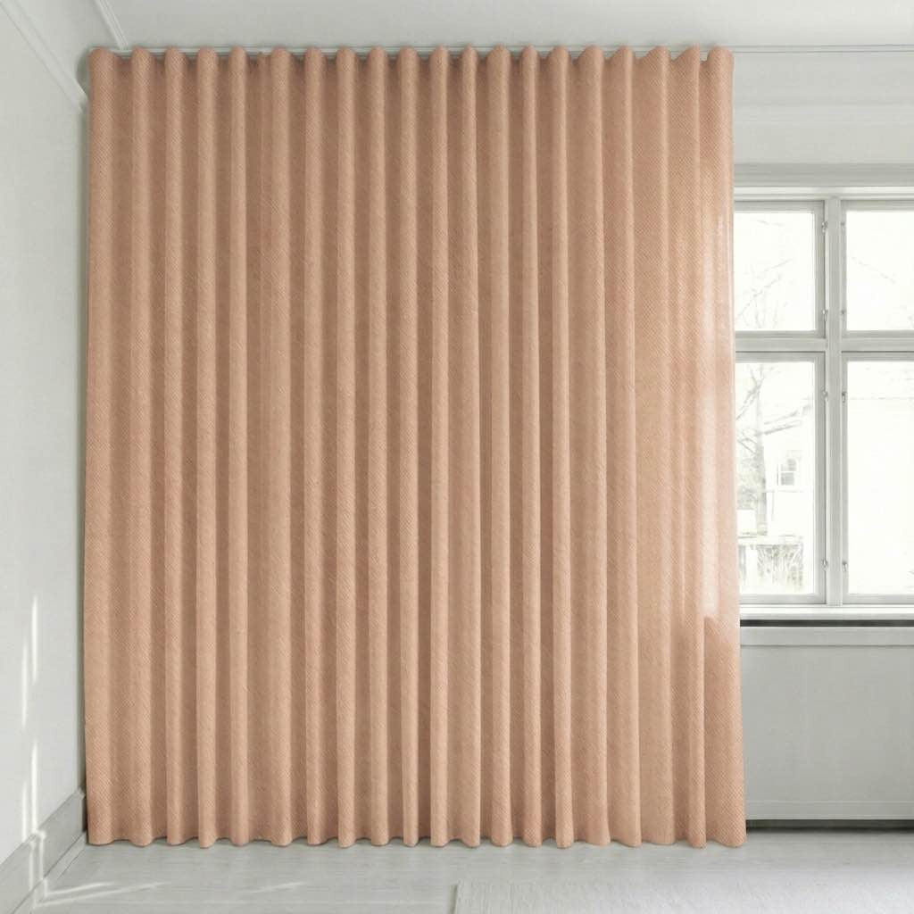 Semitransparent gardin på mål – Rina
