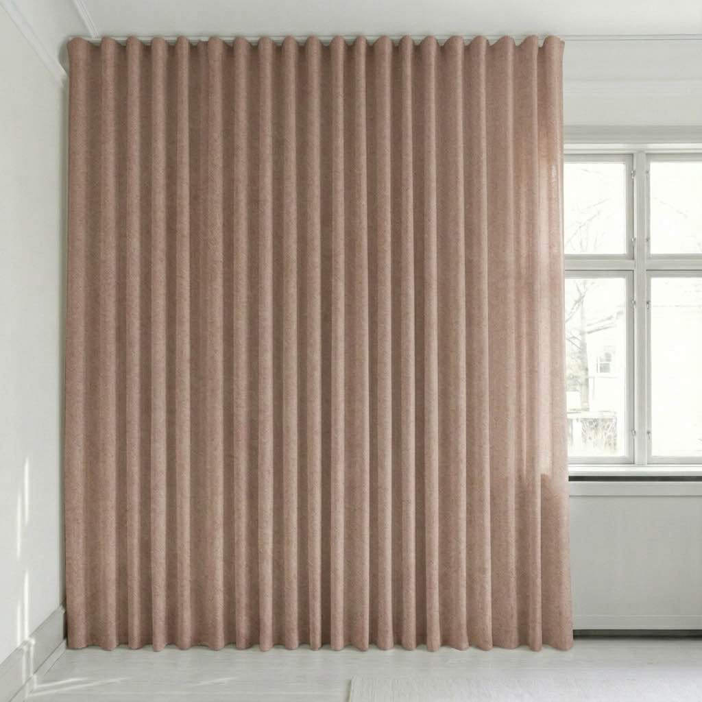 Semitransparent gardin på mål – Rina
