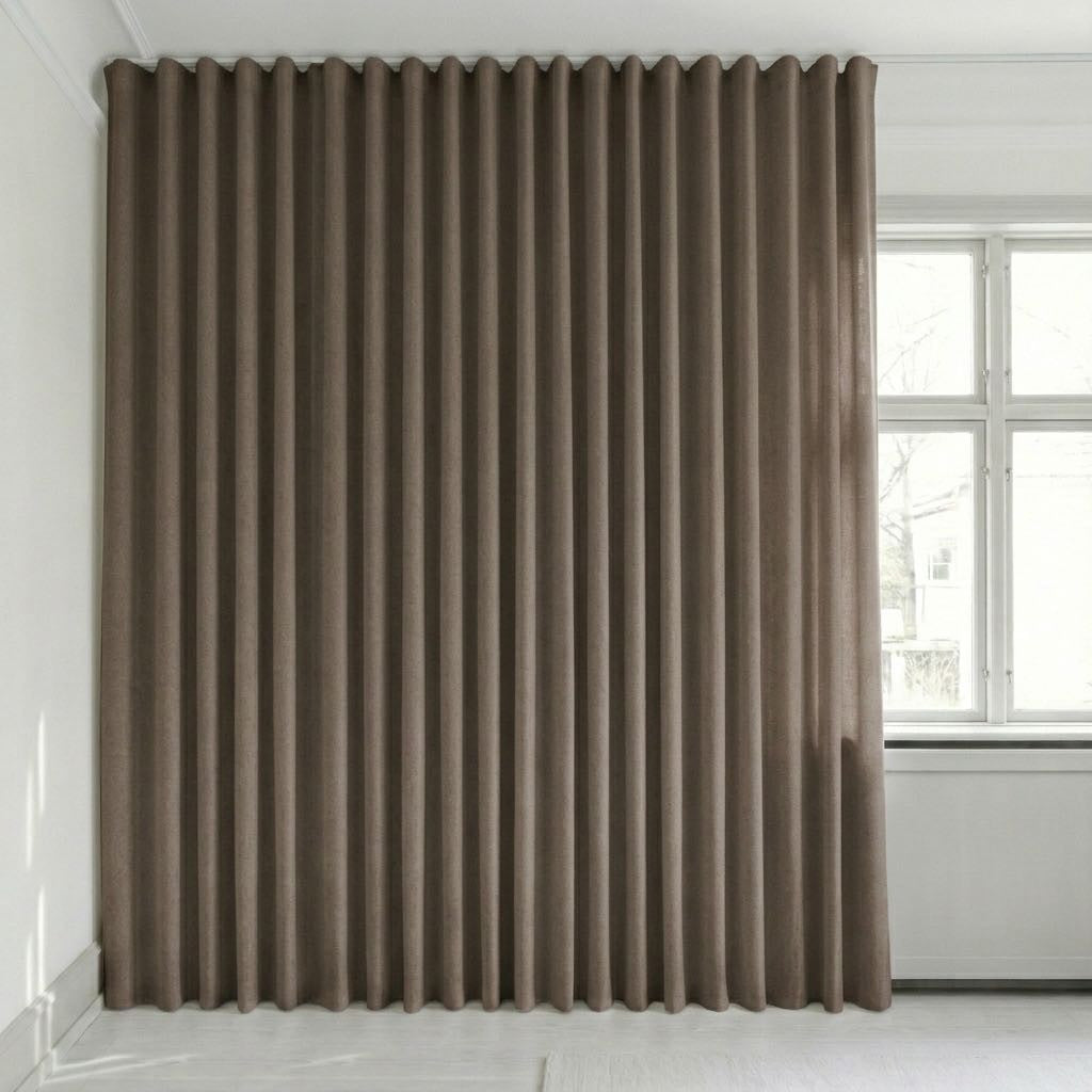 Semitransparent gardin på mål – Rina