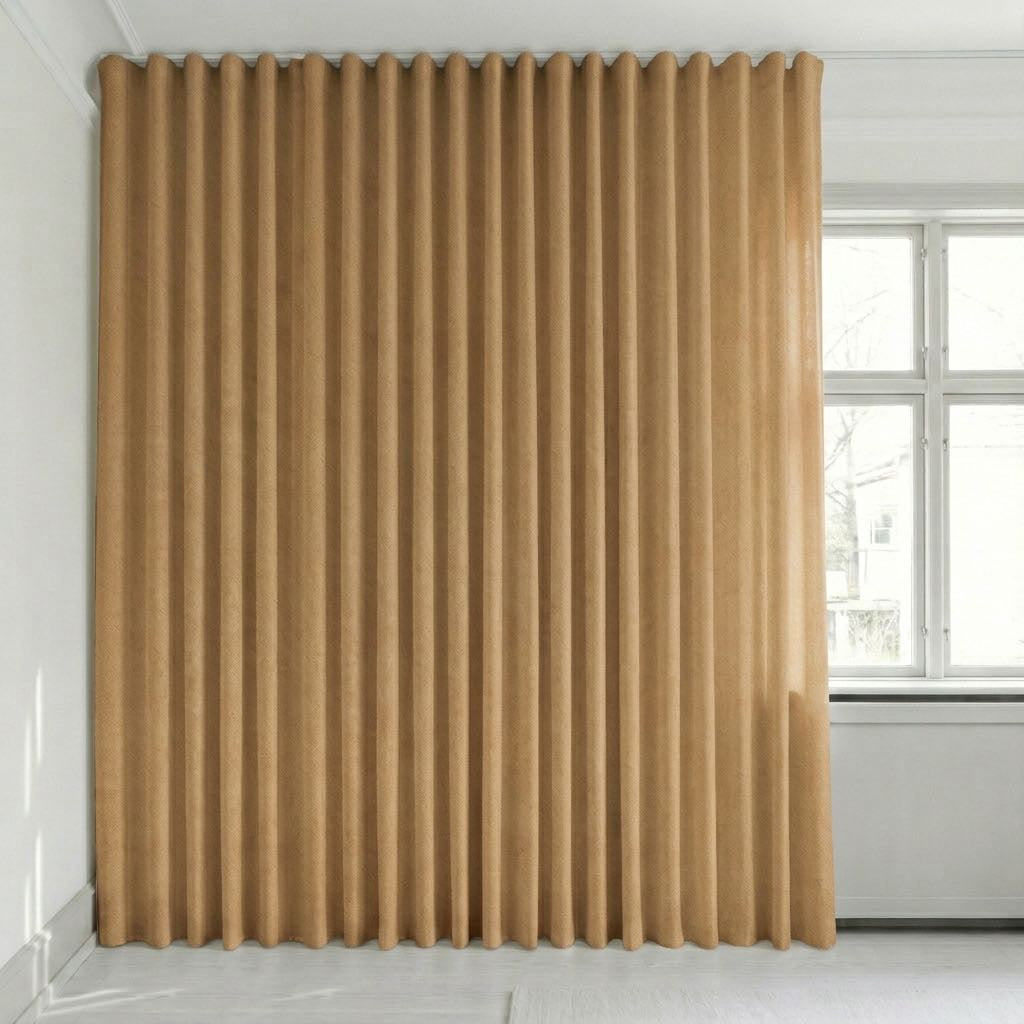 Semitransparent gardin på mål – Rina