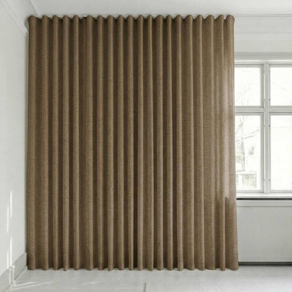 Semitransparent gardin på mål – Disa - Clay Beige - C2425