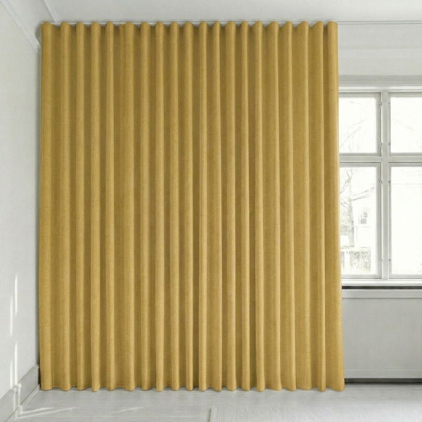 Dimout-gardin på mål – Nysk - Amber - C2919