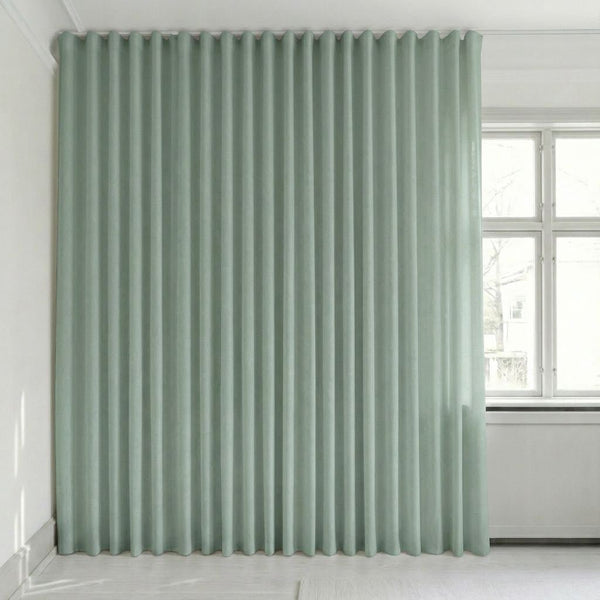 Semitransparent gardin på mål – Rooma - Seafoam - C1633