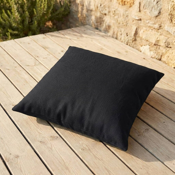 Gulvpude på mål i Sunbrella - Negro - S4222´