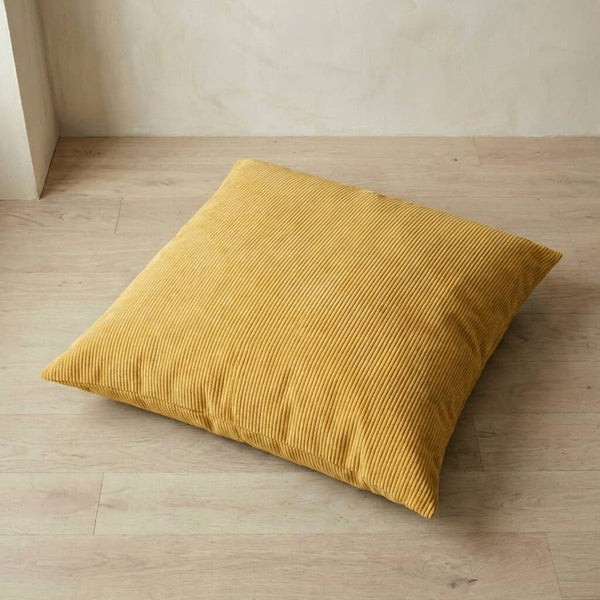 Gulvpude på mål i velvet - Honey - S2505
