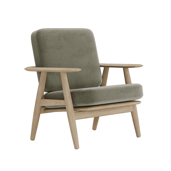 Hyndesæt til Wegner GE 240/290 i velour - Velour - Chrom - S6012.