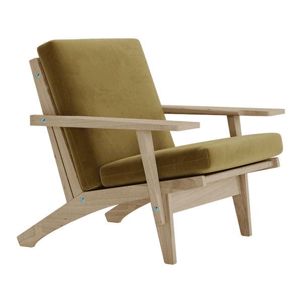 Hyndesæt til Wegner GE 370 i velour - Bronze - S6010.
