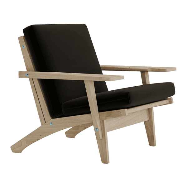 Hyndesæt til Wegner GE 370 i velour - Black - S6014.