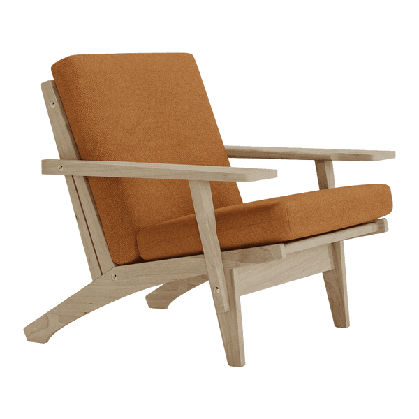 Hyndesæt til Wegner GE 370 i Cosy - Rust - S8108