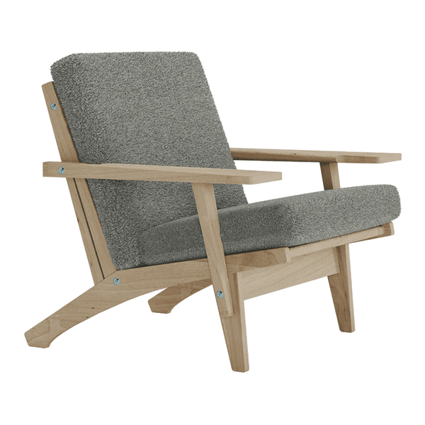 Hyndesæt til Wegner GE 370 i bouclé - Gray - S2004