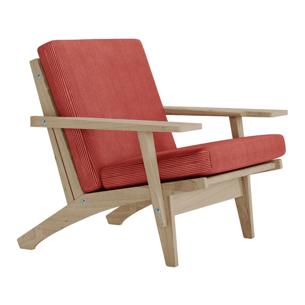 Hyndesæt til Wegner GE 370 i velvet - Rosewood - S2503