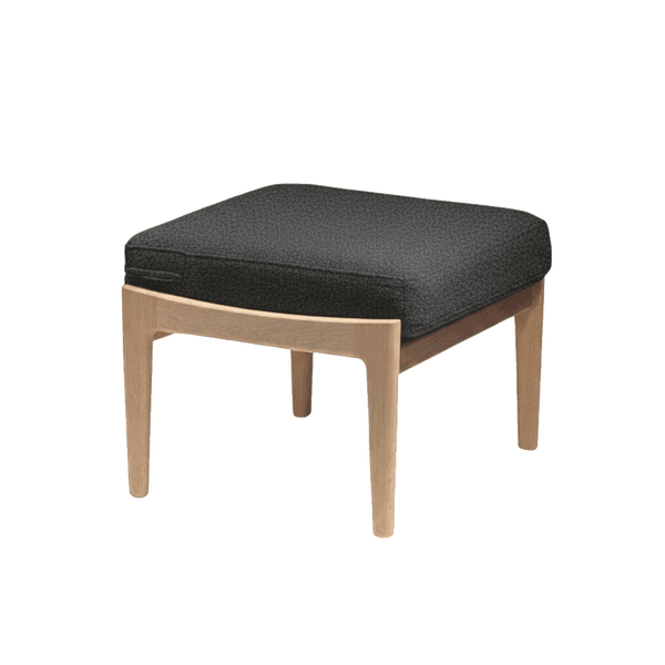 Hynde til Wegner GE 290S skammel i uld - Charcoal - S7013