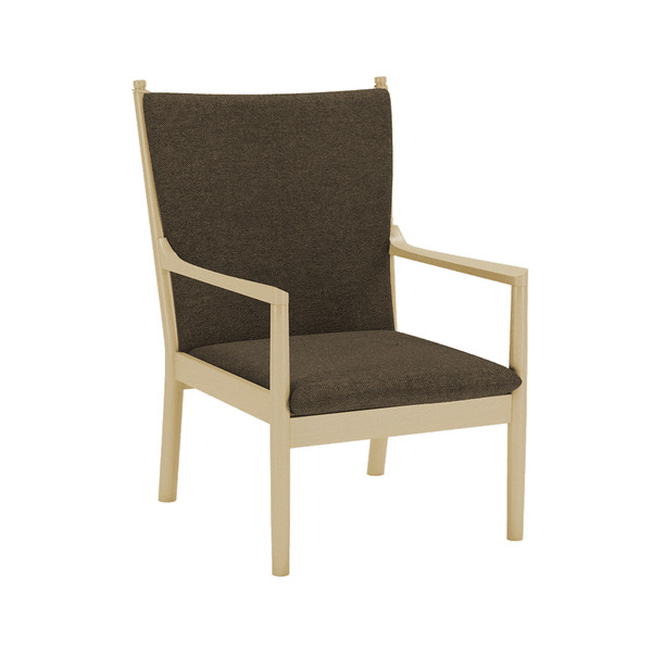 Hyndesæt til Wegner 1788 i uld - Uld - Brun - S7003.