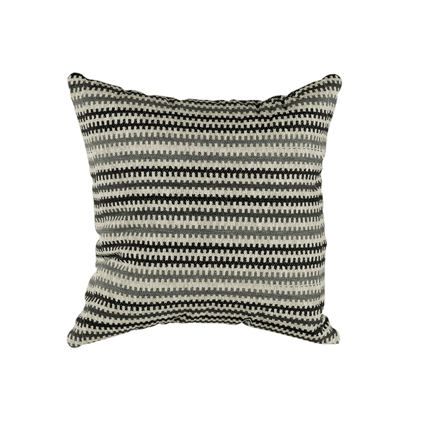 Pude på mål i bouclé-jacquard - Smoke - S8524