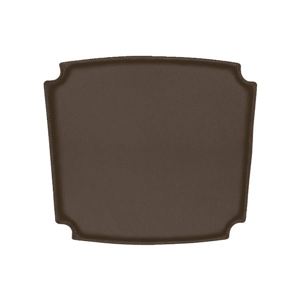 Blød læderryghynde på mål - Dark brown - S3002´