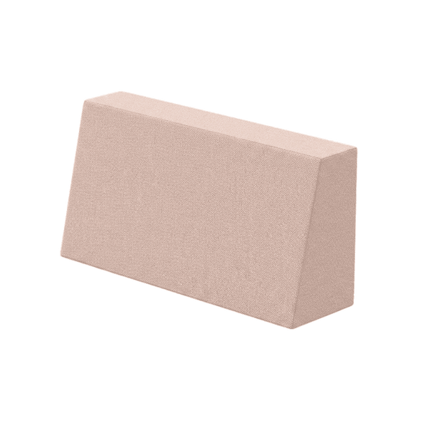 Skrå ryghynde på mål i Cosy - Dusty rose - S8100