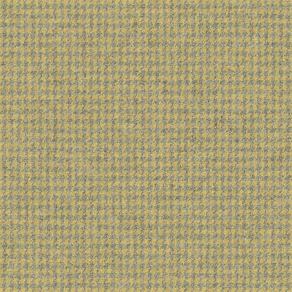 Stofprøve – Sherlock i uld, mønstret - Oil Yellow - S7103