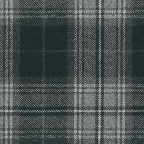 Stofprøve – Sherlock i uld, mønstret - Obsidian - S7211